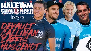 Imaikalani deVault, Ryan Callinan, Chris Zaffis, Maxime Huscenot | Haleiwa Challenger Quarterfinals