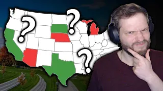 Can a European Find All US States? - Geography Challenge