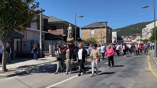 Procesión de San Xurxo en Vilamartín