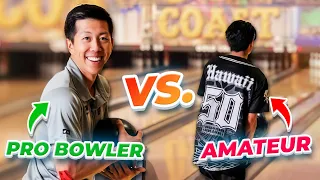 Beat Me At Bowling, Win A FREE Bowling Ball! (PRO VS AMATEUR)