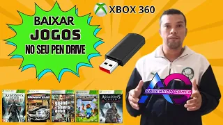 COMO BAIXAR JOGOS XBOX 360 NO SEU PEN DRIVE ANDERSON GAMER