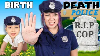 BIRTH TO DEAD OF JUNE FROM CRAFTY HACKS THE BEST POLICE OFFICER BY CRAFTY HACKS PLUS