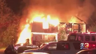 Cell Phone Video Captures South Jersey Condo Building Engulfed In Flames