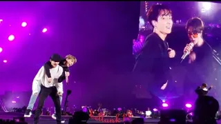 190519 (Anpanman(Suga Twerk) + So What (TaeJin piggyback 🐷) BTS 'Speak Yourself Tour' Metlife Day 2