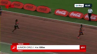 Re:Live Finals | Junior Girls 4x100m Final | Day 3