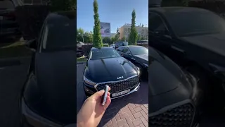 Выезд с парковки KIA K9