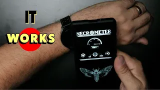 NECROMETER Magnetic Interference Gauge WORKS - This ITC Spirit Box app is AMAZING!