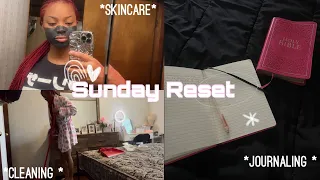SUNDAY RESET!( cleaning up, journaling, skincare,etc)