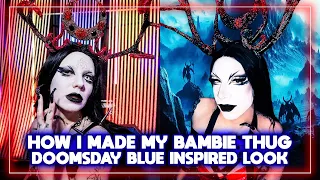 How I Created My Bambie Thug “Doomsday Blue” Inspired Drag Look! | Eurovision 2024 Ireland 🇮🇪