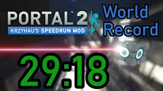 Portal 2 Speedrun Mod in 29:18 [Former World Record]