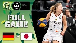 Germany v Japan | Women | Full Game | Crelan FIBA 3x3 World Cup 2022