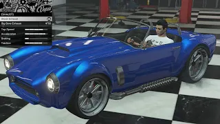 GTA 5 - Past DLC Vehicle Customization - Declasse Mamba (Shelby AC Cobra)