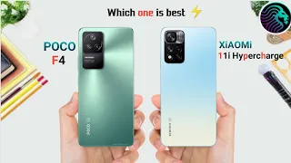 Xiaomi Poco F4 5G Vs Xiaomi 11i Hypercharge || Full Comparison ⚡ Which one is best