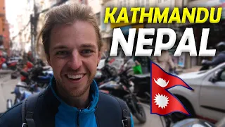 Our First Time In Nepal, KATHMANDU IS CRAZY!