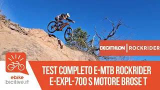 Test completo e-MTB ROCKRIDER E-EXPL 700 S: la migliore entry level?