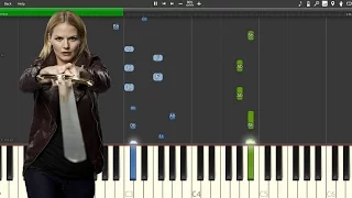 "Emma's Theme" - Once Upon A Time [Piano Tutorial] (Synthesia)