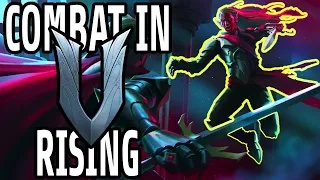 V Rising Combat!  A quick look at the new vampire survival Melee, Ranged and spells combat system!