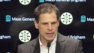 Don Sweeney REACTS to Bruins Trade Deadline | Press Conference