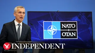 Live: Stoltenberg and Blinken discuss Ukraine at Nato meeting