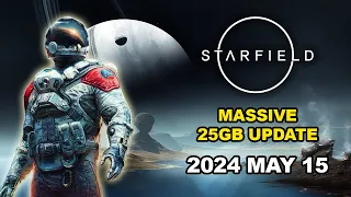 Starfield Receives Massive 25gb Update | 2024 May 15