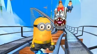 Despicable Me 3 : Minion Rush - Boxer Minion With Upgraded Costume Vs The Villaintriloquist