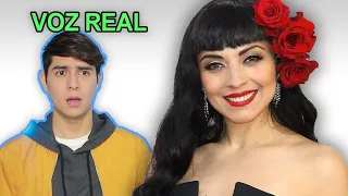 Mon Laferte REAL Voice without Autotune.