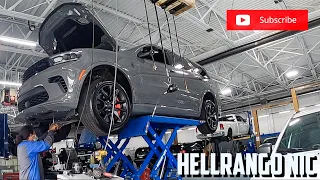 MAINTENANCE NEEDED Already on my 2021 Hellcat Durango... Oil Change Required... 3000+ Miles driven!!