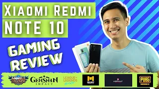 XIAOMI REDMI NOTE 10: GAMING & BATTERY TEST, 6 GAMES TESTED