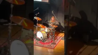 Dave Grohl plays Nirvana on drums 2021 NYC !