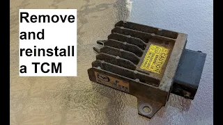BL Mazda 3 (2009 to 2013): How to Remove and Reinstall the TCM (Transmission Control Module).