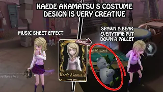 Most Creative S Costumes Effect "Kaede Akamatsu" - Identity V