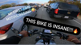 Taking my Ducati Monster 1200s to the back roads| My first MOTOVLOG