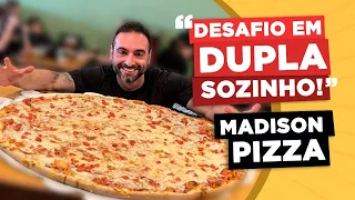 32" PIZZA TEAM CHALLENGE, SOLO AT MADISON AVENUE PIZZA!!