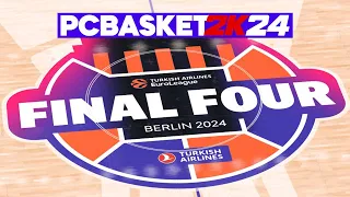 PCBASKET 2K24 ROSTER | EUROLEAGUE FINAL FOUR | TUTORIAL