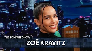 Zoë Kravitz Lays Out The Batman Plot (Extended) | The Tonight Show Starring Jimmy Fallon