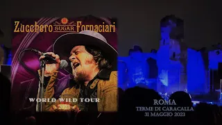 Zucchero Sugar Fornaciari - World Wild Tour 2023 - Roma Terme di Caracalla