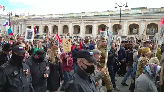 День Победы в Санкт-Петербурге. Бессмертный полк