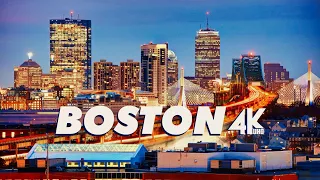 Boston, Massachusetts, USA 🇺🇸 in 4k Ultra HD Drone Video