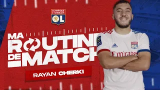 La routine de match de Rayan Cherki | Olympique Lyonnais