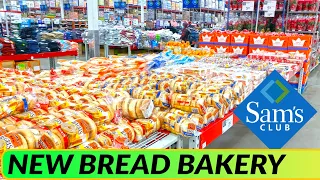 NEW SAMS CLUB BAKERY - ALL BREAD - BAGELS - TORTILLAS - ITALIAN BREAD TOUR WITH PRICES