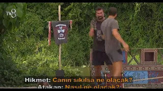 Avatar Atakan Hikmet Kavgası İyice Büyüdü Survivor 2022