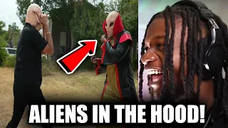 How aliens would be if they landed in the hood | RDC TV (REACTION)