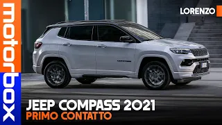 Jeep Compass 2021 | Il RESTYLING si vede e ti parla ("HEY JEEP"). Che INFOTAINMENT! La nostra PROVA