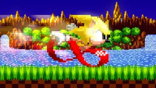 Glowing Sonic in Sonic Forever - Speedrun