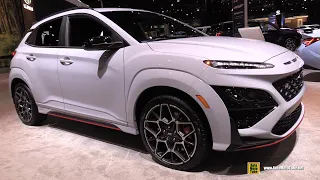 Modern & Attractive ! 2022 Hyundai Kona N - Exterior Interior Walkaround