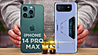 Apple iPhone 14 Pro Max VS Asus ROG Phone 6 Pro | MOBViD - Unboxing, Review, Comparison Phones