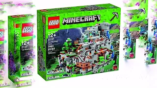 LEGO Minecraft 21137 The Mountain Cave Sneak Peek!