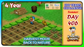 Harvest Moon Back To Nature | Day 406 | Walkthrough | 100 Years Challenge #harvestmoonbacktonature