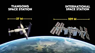 Let's Compare China Space Station and International Space Station