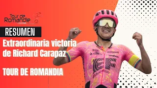 Carapaz y Egan en el top 10 🚴‍♂️🔥 / Resumen etapa 4 Tour de Romandia